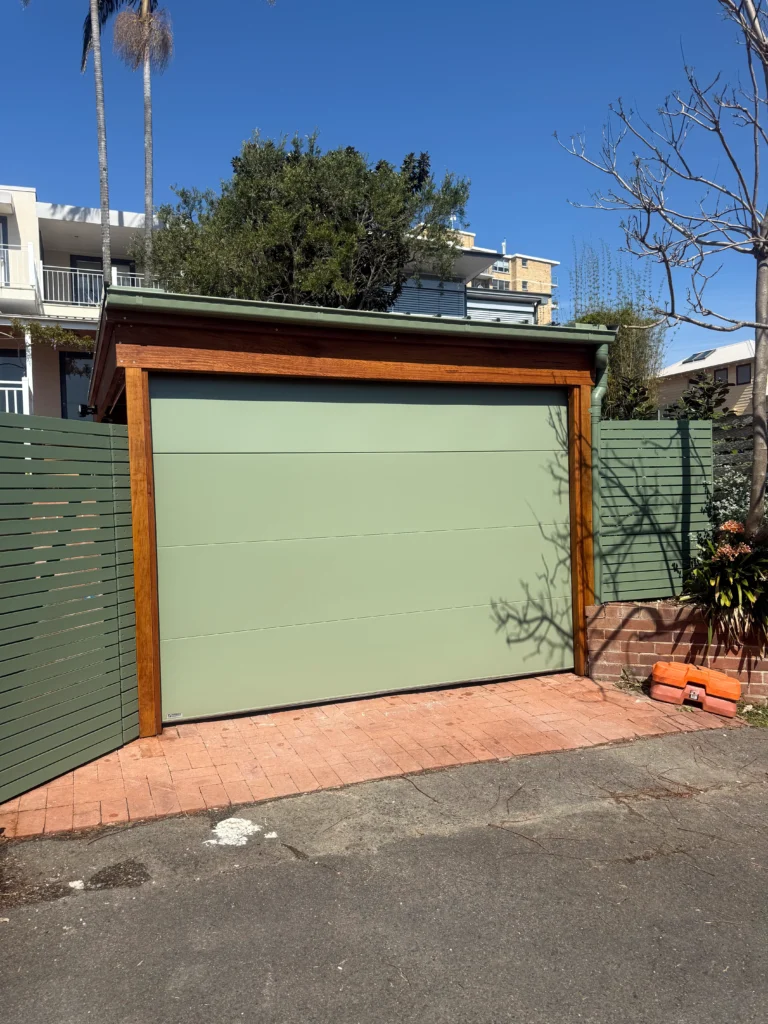 pale eucalypt madison flat panel lift door