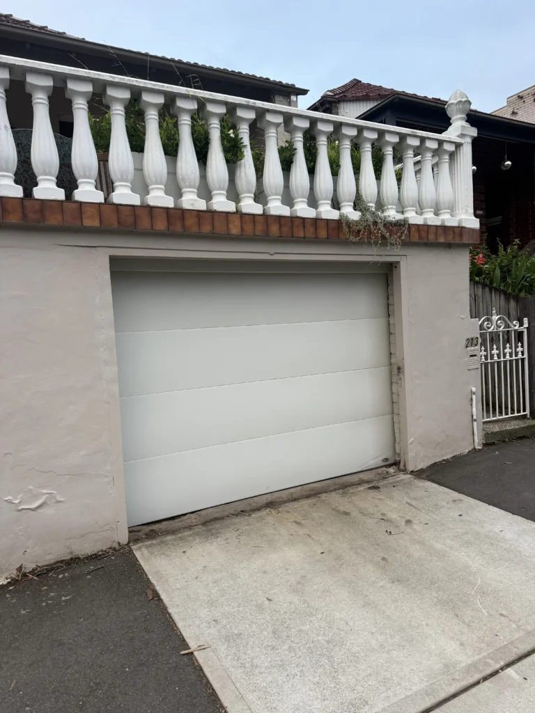 1700H surfmist flat smooth sectional door