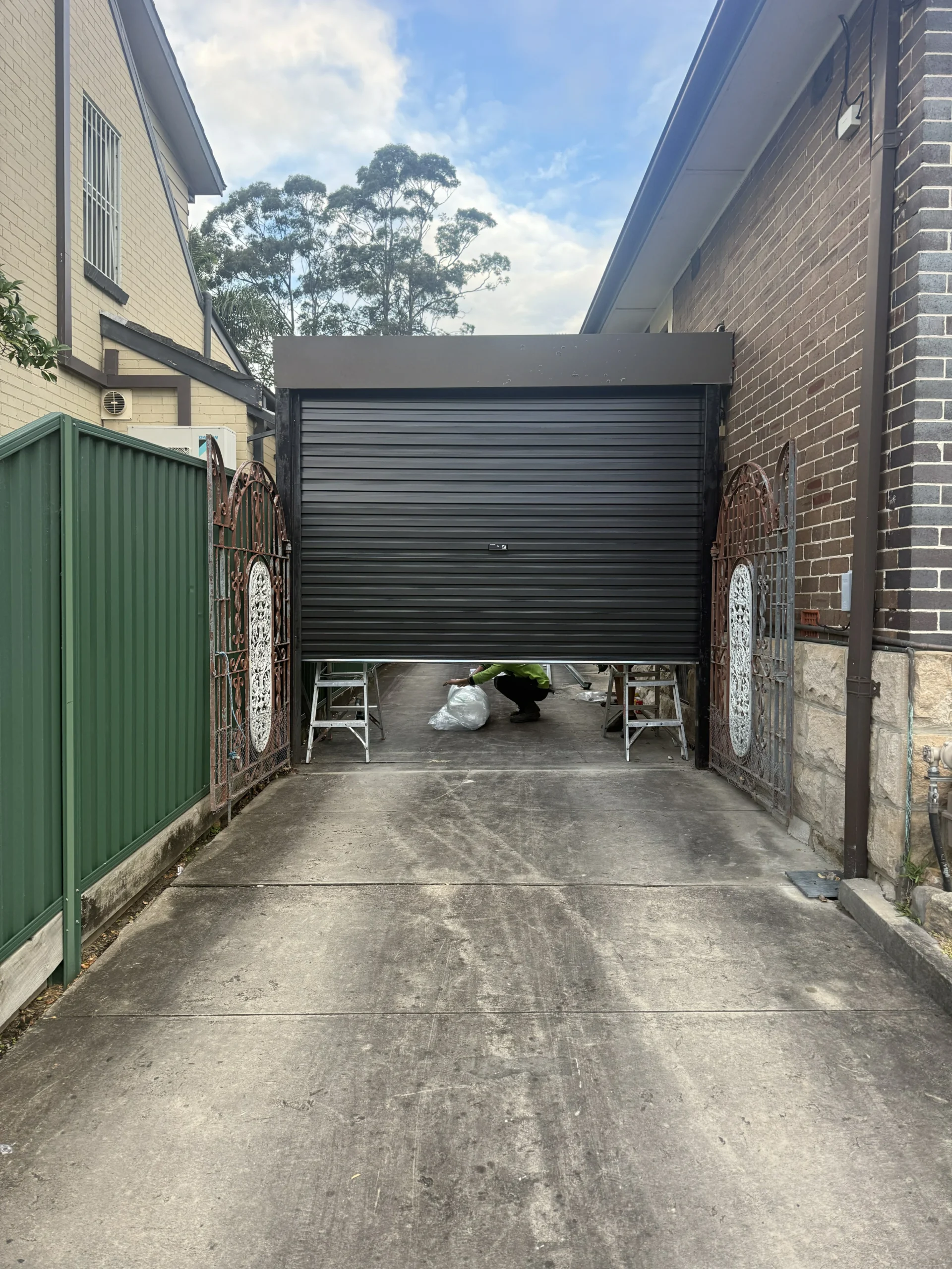 Monument Roller Door AA Upgrated installation
